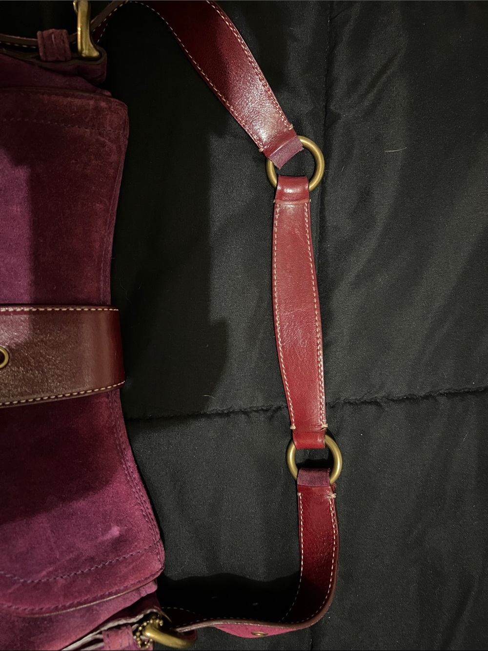 Coach Large Suede Soho - 9688 - Picture 6 of 12